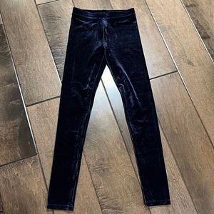 EUC Crewcuts by J Crew velvet leggings size 12